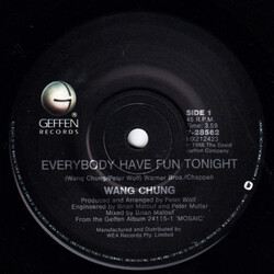 Wang Chung Everybody Have Fun Tonight USED VINYL 7INCH 45 RPM SINGLE