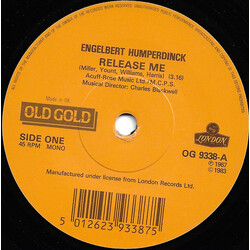 Engelbert Humperdinck Release Me USED VINYL 7INCH 45 RPM REPRESS