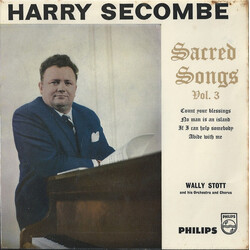 Harry Secombe Sacred Songs Vol. 3 USED VINYL 7INCH 45 RPM EP