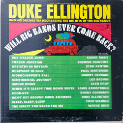 Duke Ellington And His Orchestra Will Big Bands Ever Come Back? Vinyl LP USED
