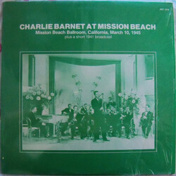 Charlie Barnet Charlie Barnet At Mission Beach Vinyl LP USED