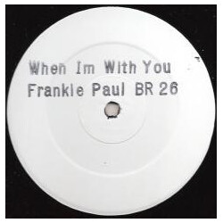Frankie Paul / Spragga Lexus When I'm With You / Clash Dun USED VINYL 12INCH 45 RPM WHITE LABEL