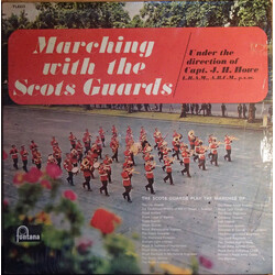 The Regimental Band Of The Scots Guards Marching With The Scots Guards Vinyl LP USED