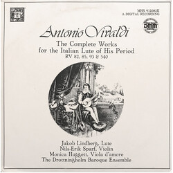 Antonio Vivaldi / Jakob Lindberg / Nils-Erik Sparf / Monica Huggett / Drottningholms Barockensemble The Complete Works For The Italian Lute Of His Per