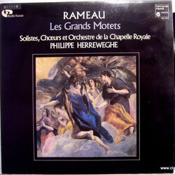 Jean-Philippe Rameau / La Chapelle Royale / Philippe Herreweghe Les Grands Motets Vinyl LP USED