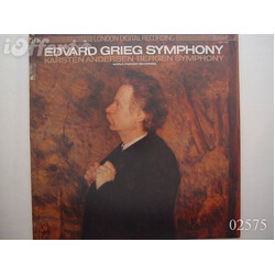 Edvard Grieg / Karsten Andersen / Bergen Filharmoniske Orkester Symphony Vinyl LP USED