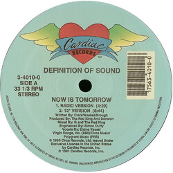 Definition Of Sound Now Is Tomorrow Vinyl 12" USED