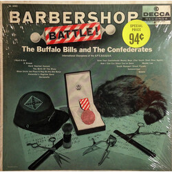 The Buffalo Bills / The Confederates Quartet Barbershop Battle! Vinyl LP USED