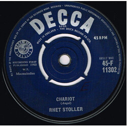 Rhet Stoller Chariot USED VINYL 7INCH 45 RPM SINGLE REPRESS