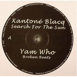 Xantoné Blacq Search For The Sun (Yam Who Broken Beats) USED VINYL 12INCH LIMITED EDITION