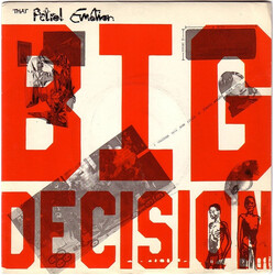 That Petrol Emotion Big Decision USED VINYL 7INCH 45 RPM SINGLE STEREO