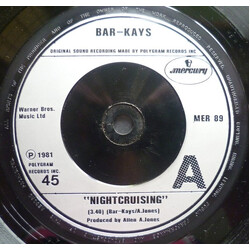 Bar-Kays Nightcruising USED VINYL 7INCH 45 RPM