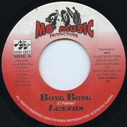 Lexxus Bong Bong USED VINYL 7INCH 45 RPM SINGLE