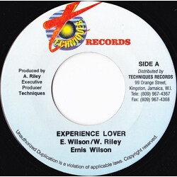 Ernest Wilson Experience Lover USED VINYL 7INCH 45 RPM