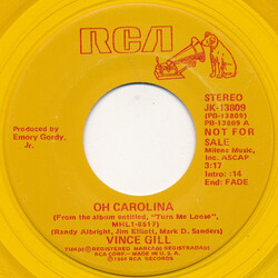 Vince Gill Oh Carolina USED VINYL 7INCH 45 RPM PROMO
