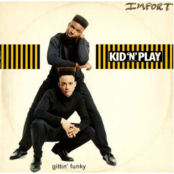 Kid 'N' Play Gittin' Funky VINYL 12" USED