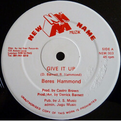 Beres Hammond / Chuckleberry Give It Up / Murderer USED VINYL 12INCH 45 RPM