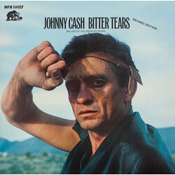 Johnny Cash Bitter Tears (Ballads Of The American Indian) Revised Edition Vinyl LP USED