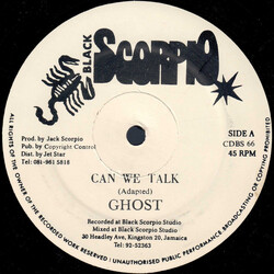 Ghost (6) / Richie Brown Can We Talk / If I Never Say I Love You USED VINYL 12INCH 45 RPM