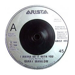 Barry Manilow I Wanna Do It With You USED VINYL 7INCH 45 RPM SINGLE