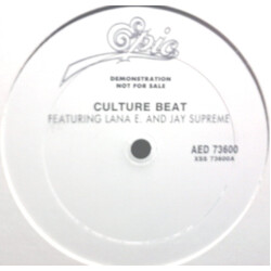 Culture Beat / Lana E. / Jay Supreme I Like You USED VINYL 12INCH 33 S RPM PROMO