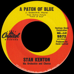 Stan Kenton And His Orchestra A Patch Of Blue USED VINYL 7INCH 45 RPM SINGLE