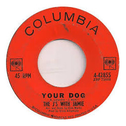 The J's With Jamie Your Dog / For The Last Time USED VINYL 7INCH 45 RPM SINGLE