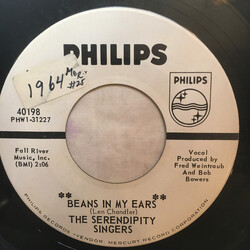 The Serendipity Singers Beans In My Ears / Sailin' Away USED VINYL 7INCH 45 RPM SINGLE PROMO