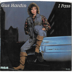 Gus Hardin I Pass/Night Lights USED VINYL 7INCH 45 RPM