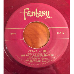 The Dave Brubeck Quartet Crazy Chris / Somebody Loves Me USED VINYL 7INCH 45 RPM SINGLE