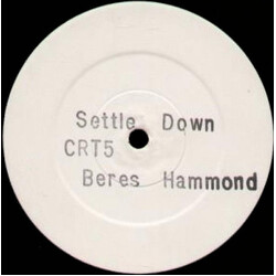 Beres Hammond Settle Down USED VINYL 12INCH WHITE LABEL