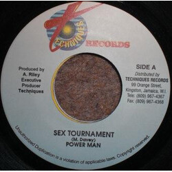 Powerman Sex Tournament USED VINYL 7INCH 45 RPM