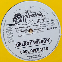 Delroy Wilson Cool Operater USED VINYL 12INCH SINGLE