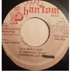 Singing Melody Talk about love USED VINYL 7INCH 45 RPM MISPRINT