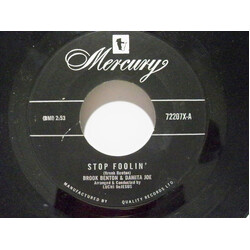 Brook Benton / Damita Jo Stop Foolin' / Baby, You've Got It Made USED VINYL 7INCH 45 RPM SINGLE