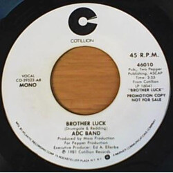 ADC Band Brother Luck USED VINYL 7INCH 45 RPM PROMO