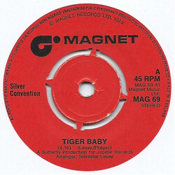 Silver Convention Tiger Baby / No, No, Joe USED VINYL 7INCH 45 RPM SINGLE