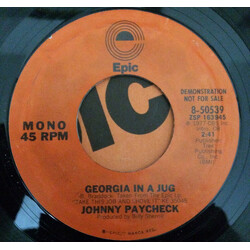 Johnny Paycheck Me And The I.R.S. USED VINYL 7INCH 45 RPM SINGLE PROMO MONO