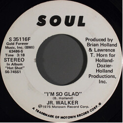 Junior Walker I'm So Glad USED VINYL 7INCH 45 RPM PROMO STEREO MONO