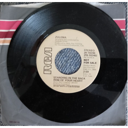 Zulema Standing In The Back Row Of Your Heart USED VINYL 7INCH PROMO