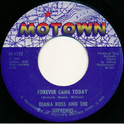 The Supremes Forever Came Today / Time Changes Things USED VINYL 7INCH 45 RPM SINGLE