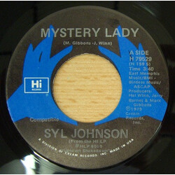 Syl Johnson Mystery Lady / Let's Dance For Love USED VINYL 7INCH 45 RPM