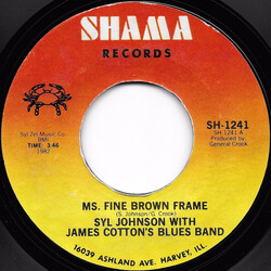Syl Johnson / The James Cotton Blues Band Ms. Fine Brown Frame USED VINYL 45 RPM 7INCH