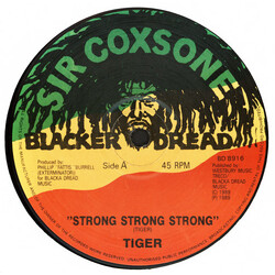 Tiger / Conrad Crystal Strong Strong Strong / Dancing Dynamite USED VINYL 12INCH 45 RPM