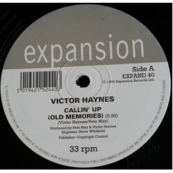 Victor Haynes Callin' Up (Old Memories) USED VINYL 12INCH 33 S RPM