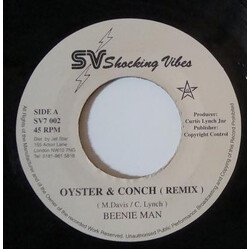 Beenie Man Oyster & Conch (Remix) USED VINYL 7INCH 45 RPM SINGLE