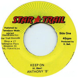 Anthony B Keep On USED VINYL 7INCH 45 RPM