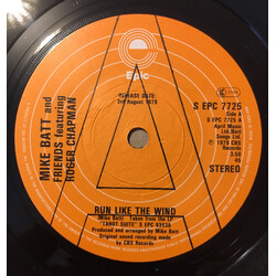 Mike Batt And Friends / Roger Chapman Run Like The Wind USED VINYL 7INCH SINGLE PROMO