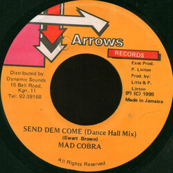 Mad Cobra Send Dem Come USED VINYL 7INCH 45 RPM