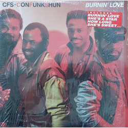 Con Funk Shun Burnin' Love Vinyl LP USED
